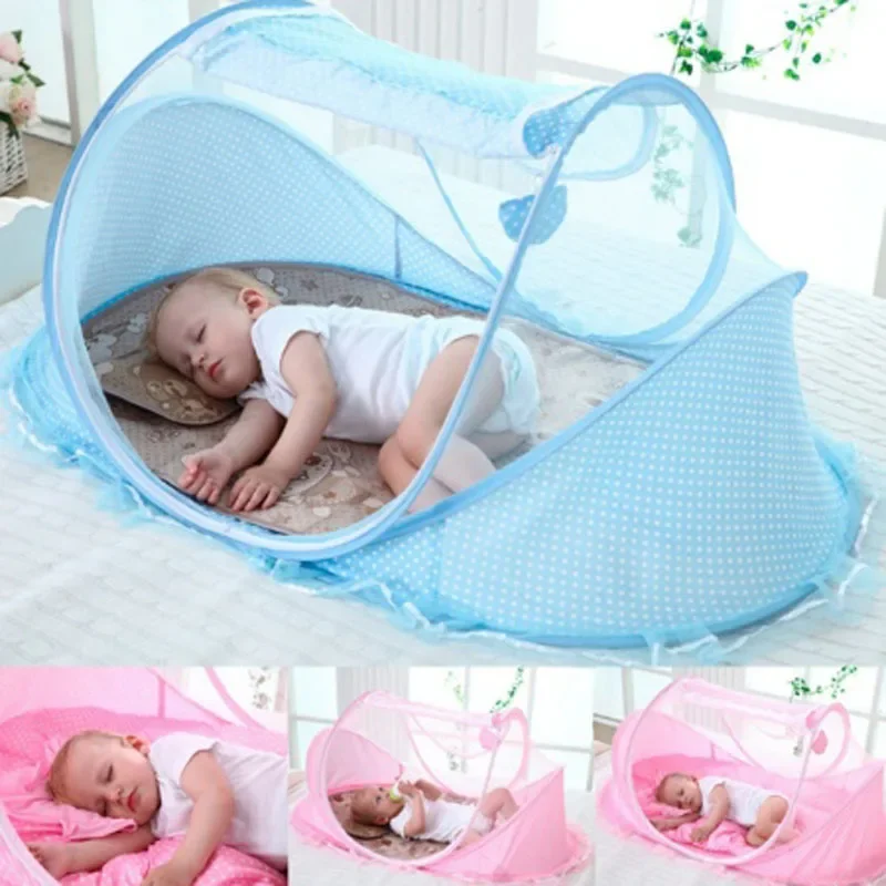 Kids Outdoor Daybed - 0-3 Tahun portabel lipat bayi kelambu