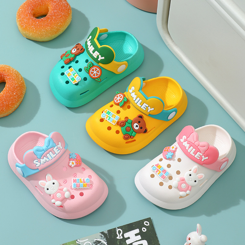 Kids Indoor Outdoor Slippers - Sepatu Sandal bayi untuk anak laki-laki