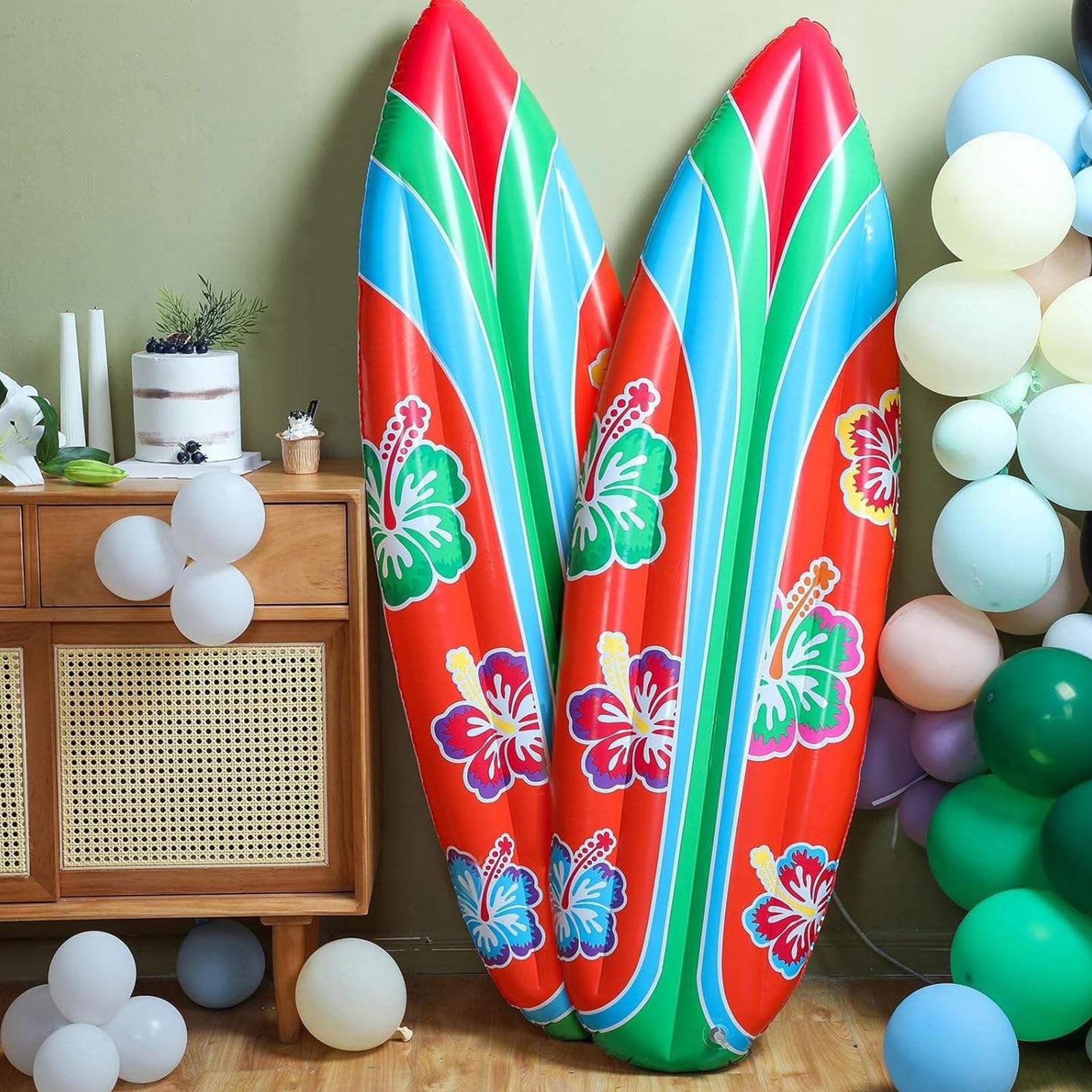 Kids Outdoor Water Toys - Papan Selancar Tiup 2 Buah Mainan