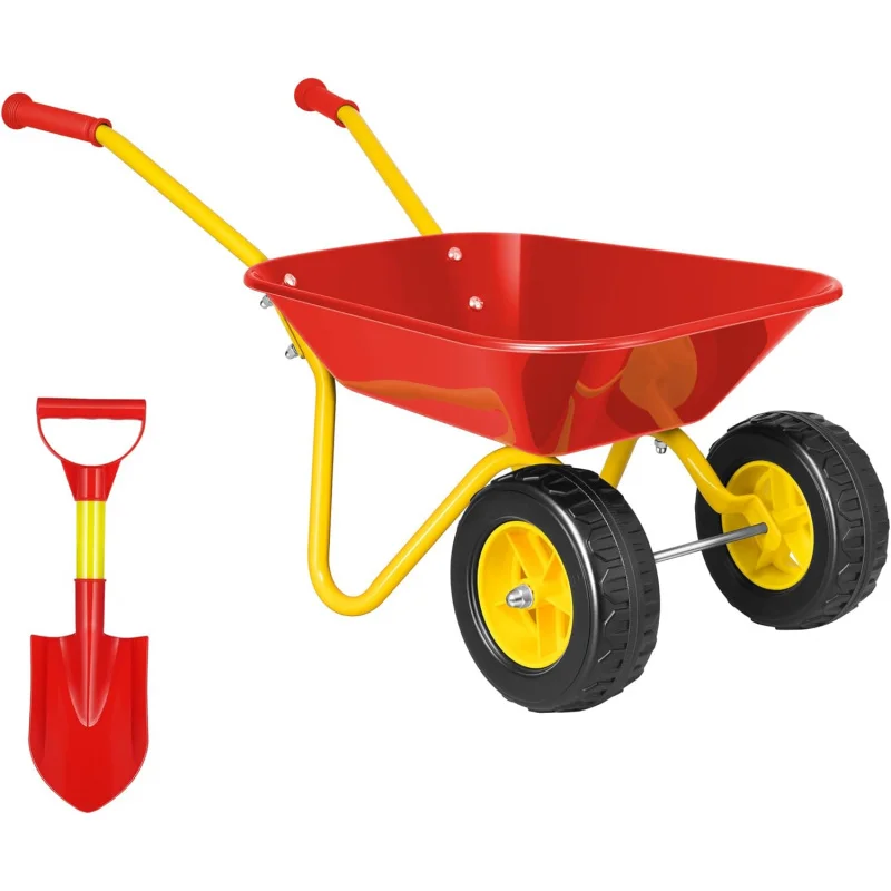 Kids Indoor Outdoor Cart - Gerobak Anak-anak dengan Set Alat Berkebun
