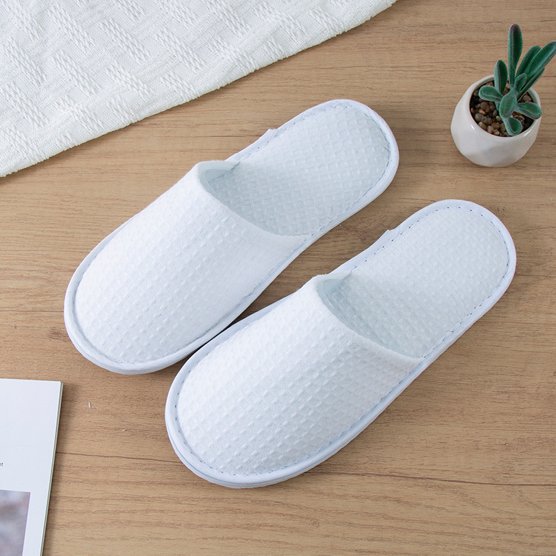 Kids Indoor Outdoor Slippers - 5 Pasang/Lot Sandal Sekali Pakai Waffle