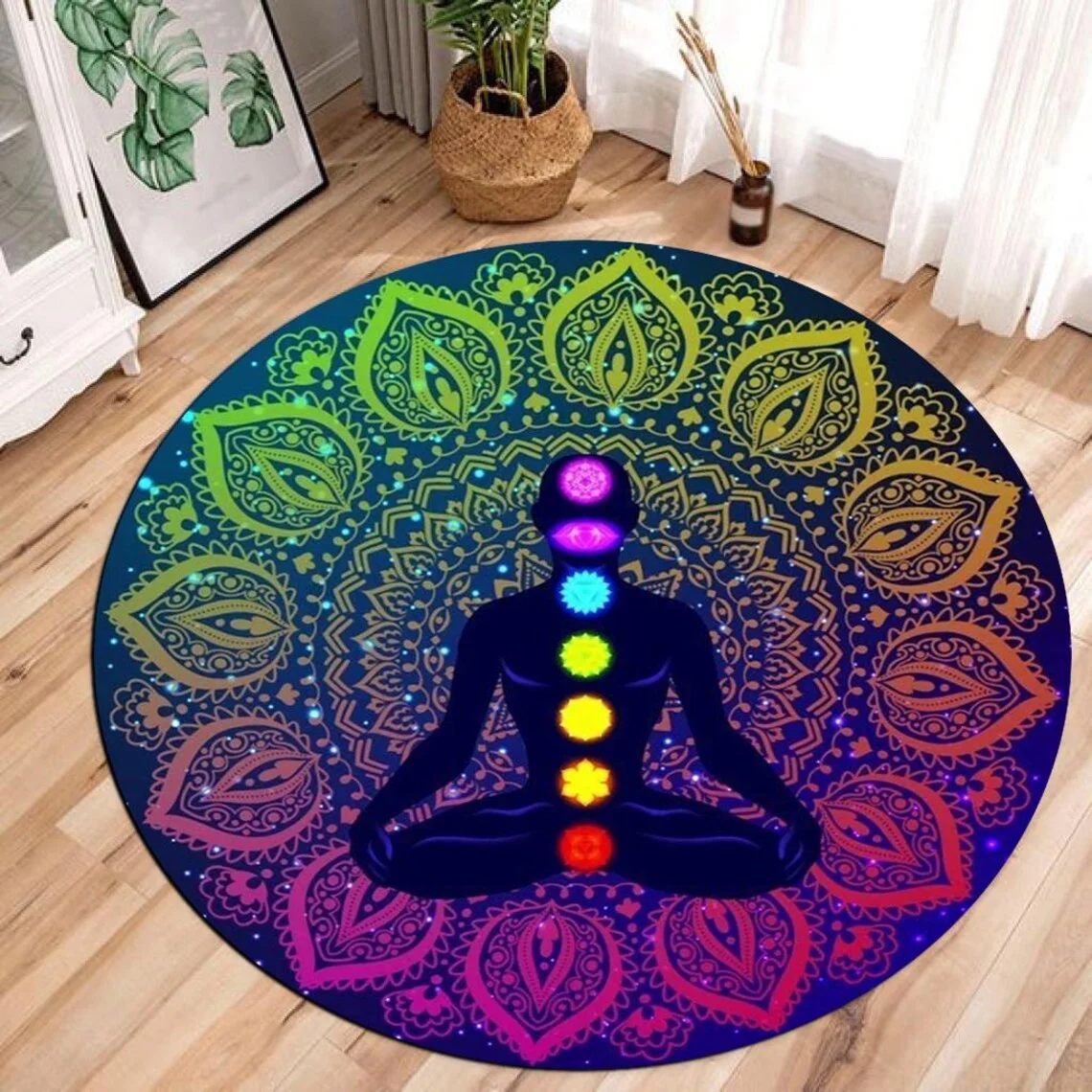 Kids Outdoor Lounge Chair - Karpet Meditasi 7 Chakra untuk Dekorasi