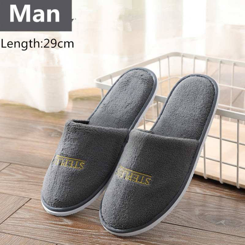 Kids Indoor Outdoor Slippers - 6 Pasang/Lot Sandal Musim Dingin Pria