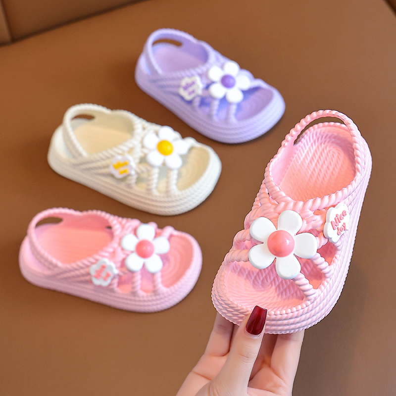 Kids Indoor Outdoor Slippers - Sandal anak-anak, baru musim panas pola