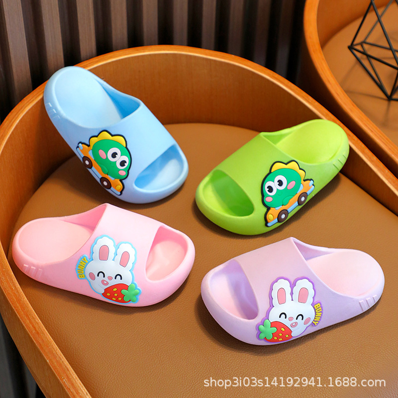 Kids Indoor Outdoor Slippers - Sandal Air Anti-selip Sol Lembut Anak-anak