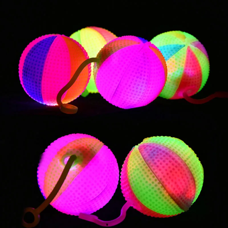 Kids Outdoor Easter Gifts - 12 Buah Bola Pantul Berkedip Berdering
