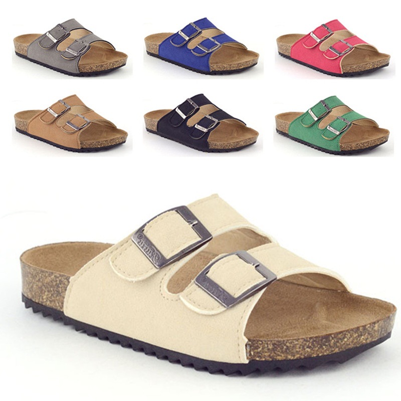Kids Indoor Outdoor Slippers - Anak-anak Cork Sandal Fashion Musim Panas