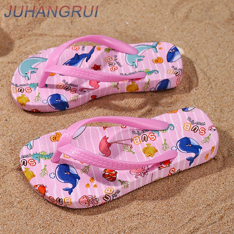 Kids Indoor Outdoor Slippers - Sandal Jepit Balita Sepatu Anak Kecil