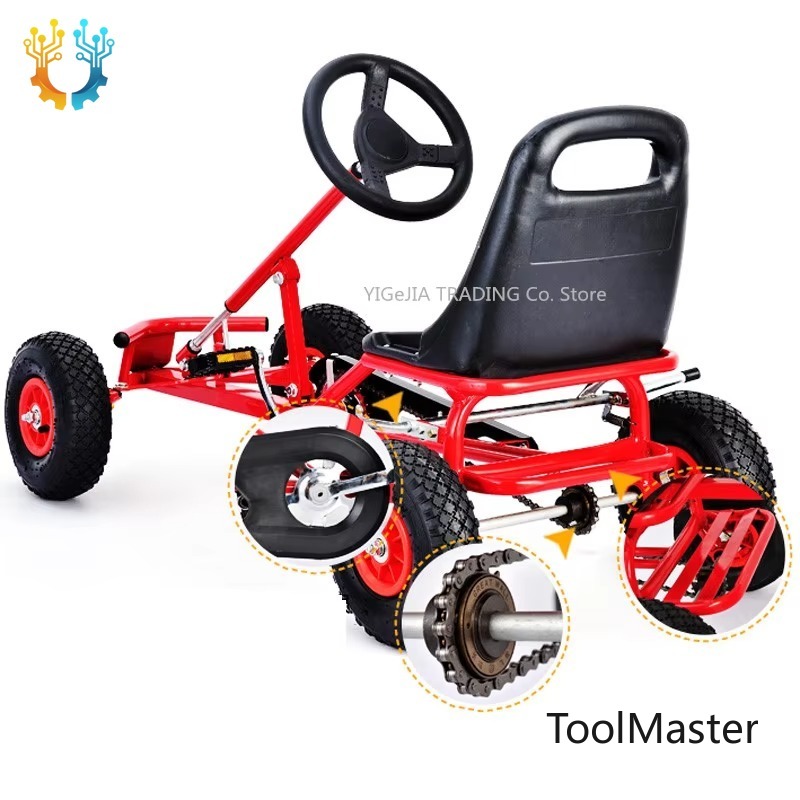 Go Kart Pedal Kids - 【2026】Go Kart Anak Roda Udara 12