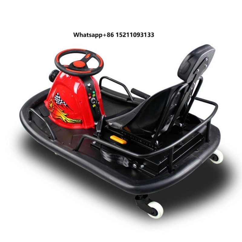 Kids Indoor Outdoor Cart - Go Kart Listrik Anak-Anak, Crazy Kart