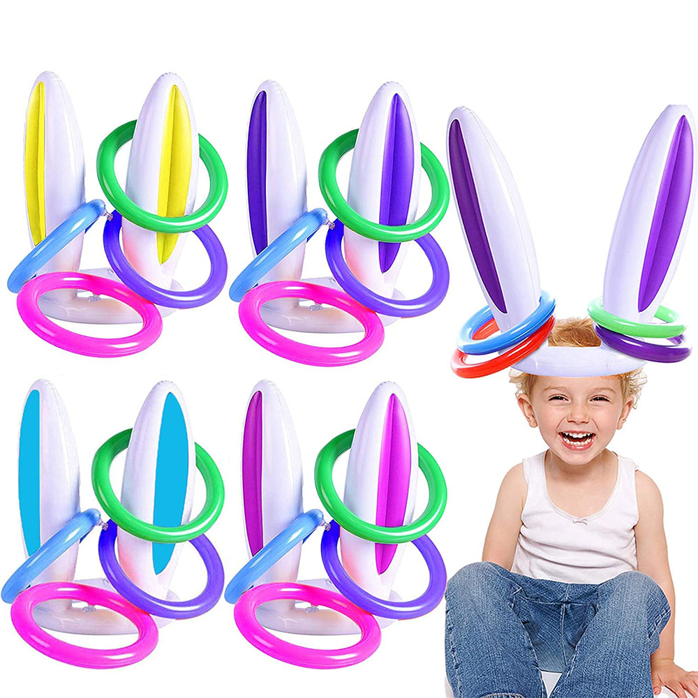 Balon telinga kelinci melempar - Kids Outdoor Easter Gifts ulasan dan harga