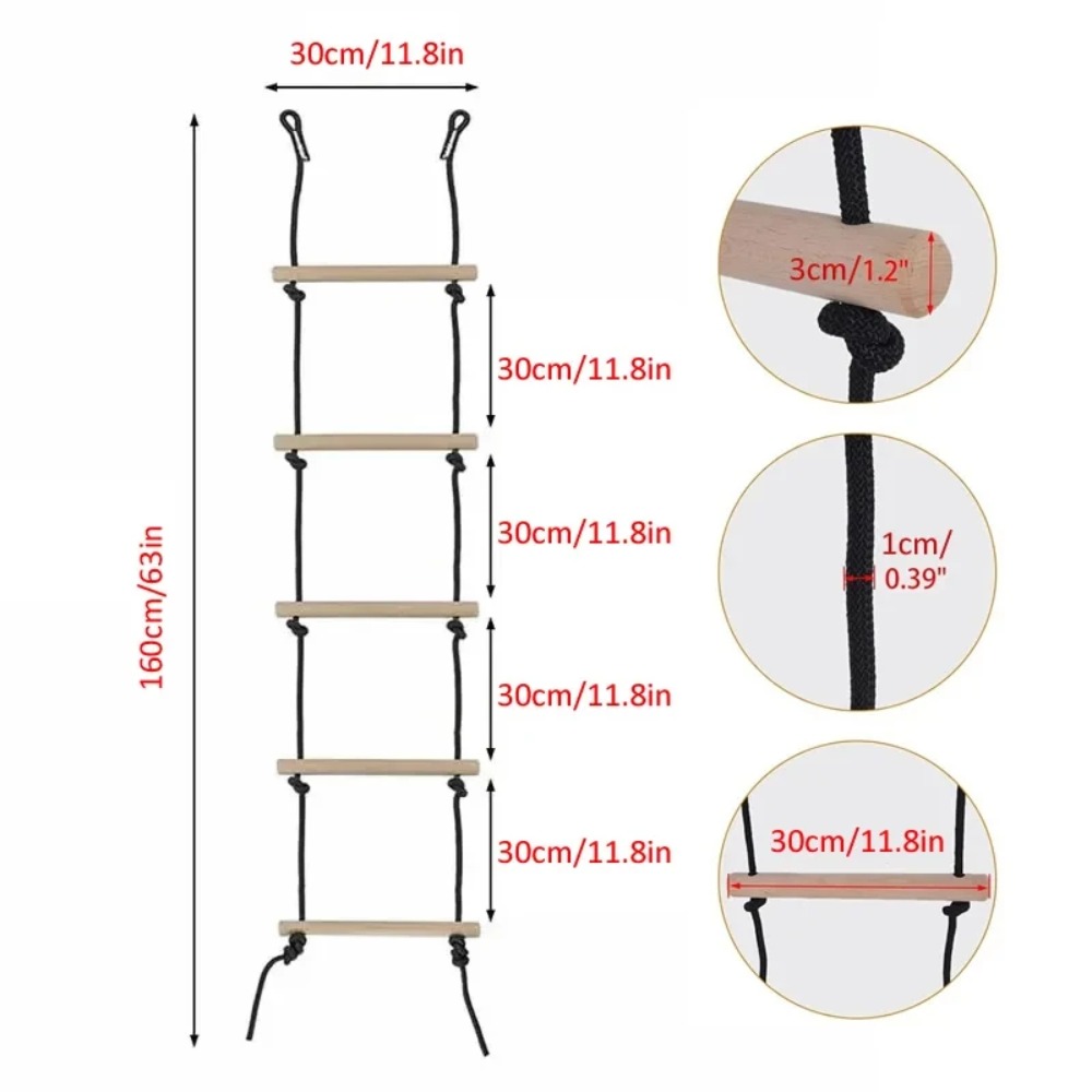 Anak-anak Memanjat Tangga Tali - Kids Outdoor Swing ulasan dan harga