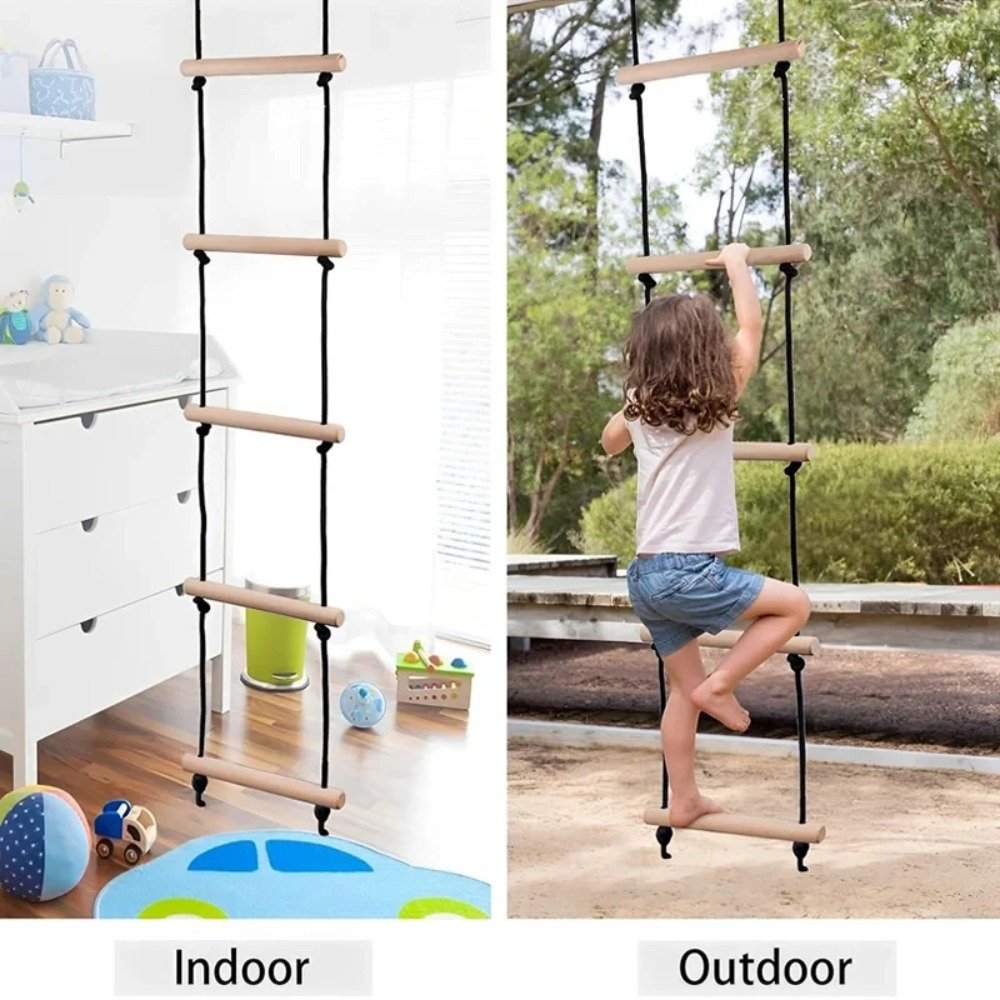 Anak-anak Memanjat Tangga Tali - Kids Outdoor Swing ulasan dan harga