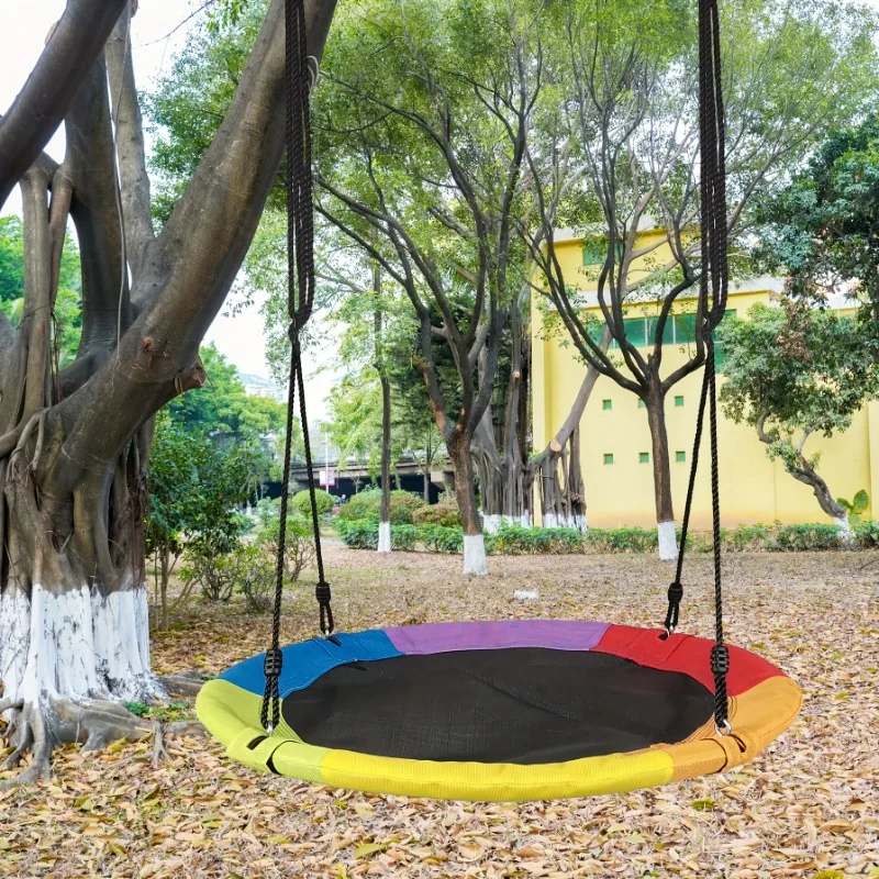 Ayunan Tali Gantung Kanvas Oxf - Kids Outdoor Swing ulasan dan harga