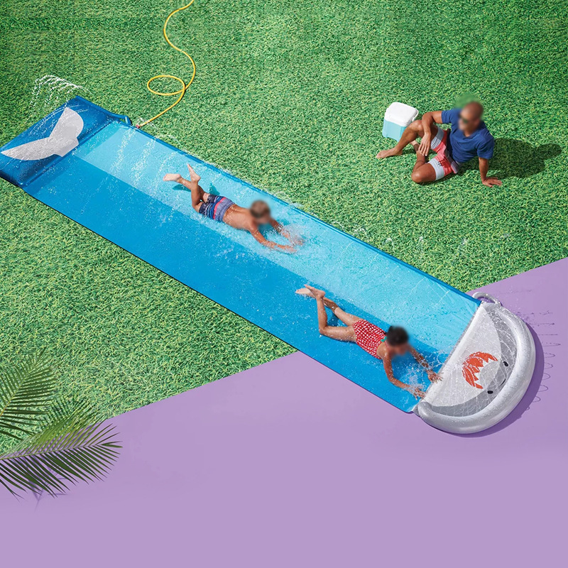 Perosotan Air Paus Tiup dengan - Kids Outdoor Water Toys ulasan dan harga