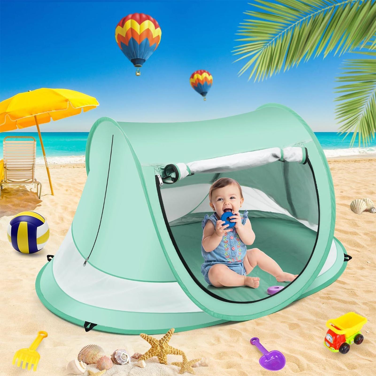 Tenda Pantai Bayi Lipat Anti U - Kids Outdoor Daybed ulasan dan harga