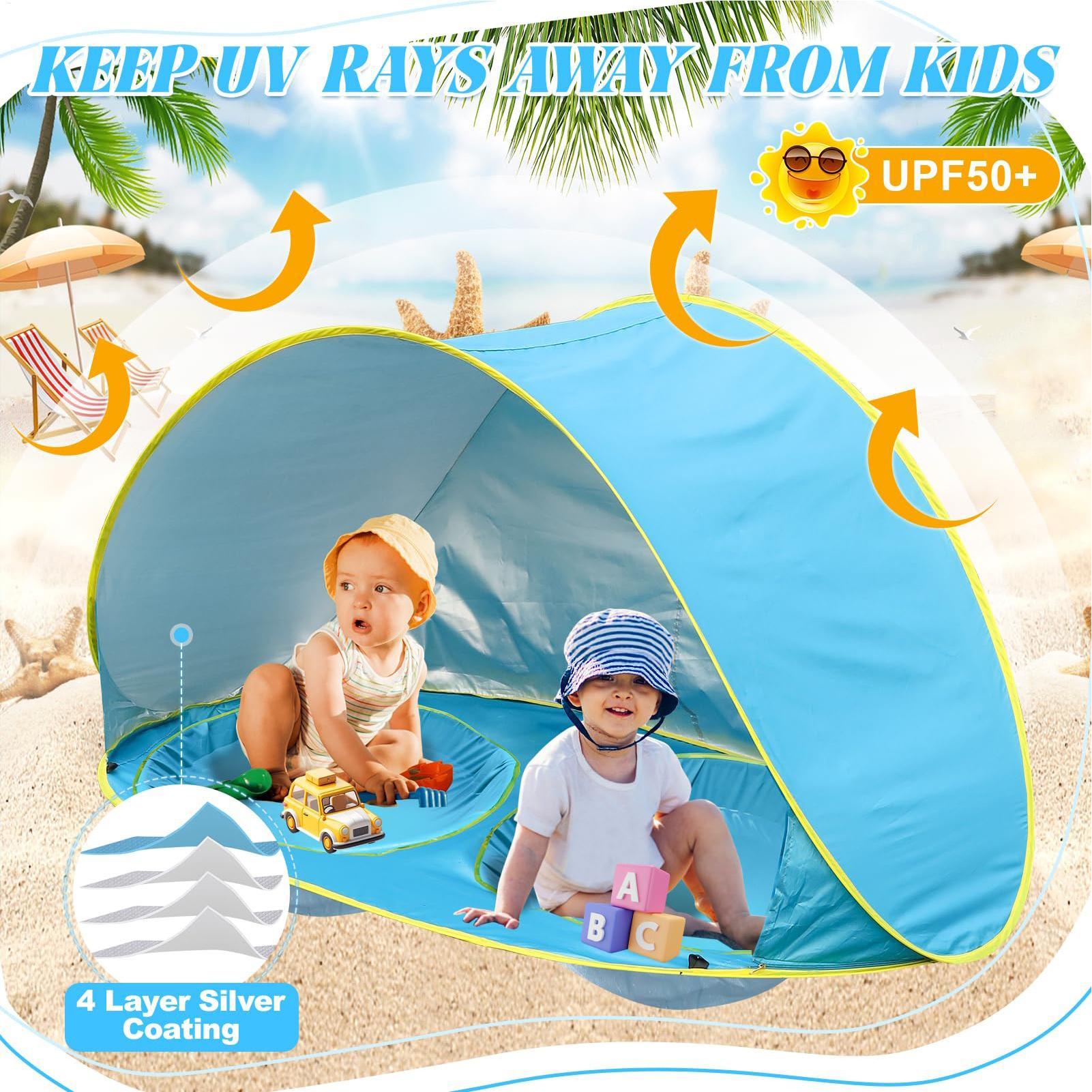 Tenda Pantai Anak dengan Kolam - Kids Outdoor Daybed ulasan dan harga
