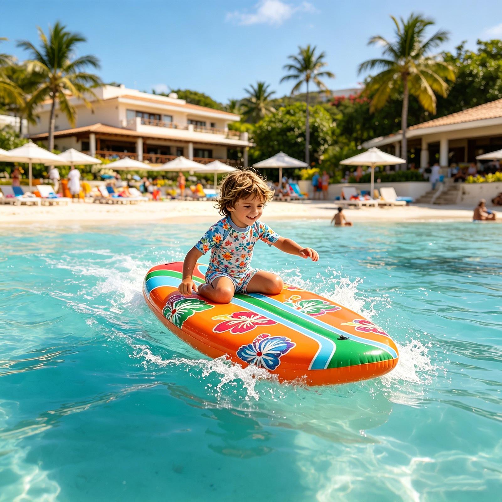 Papan Selancar Tiup 2 Buah Mai - Kids Outdoor Water Toys ulasan dan harga