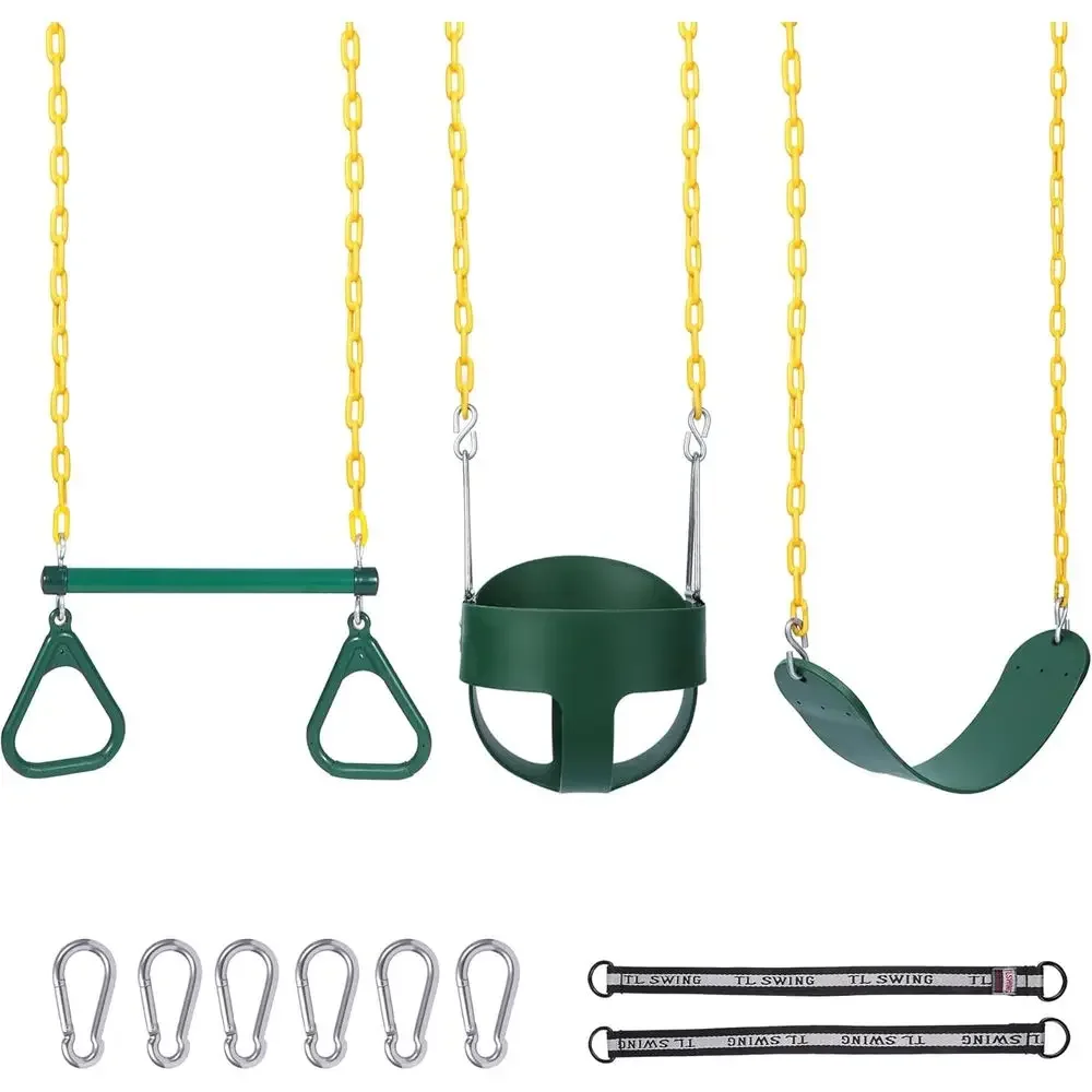 Set Ayunan Kombinasi Luar Ruan - Kids Outdoor Swing ulasan dan harga