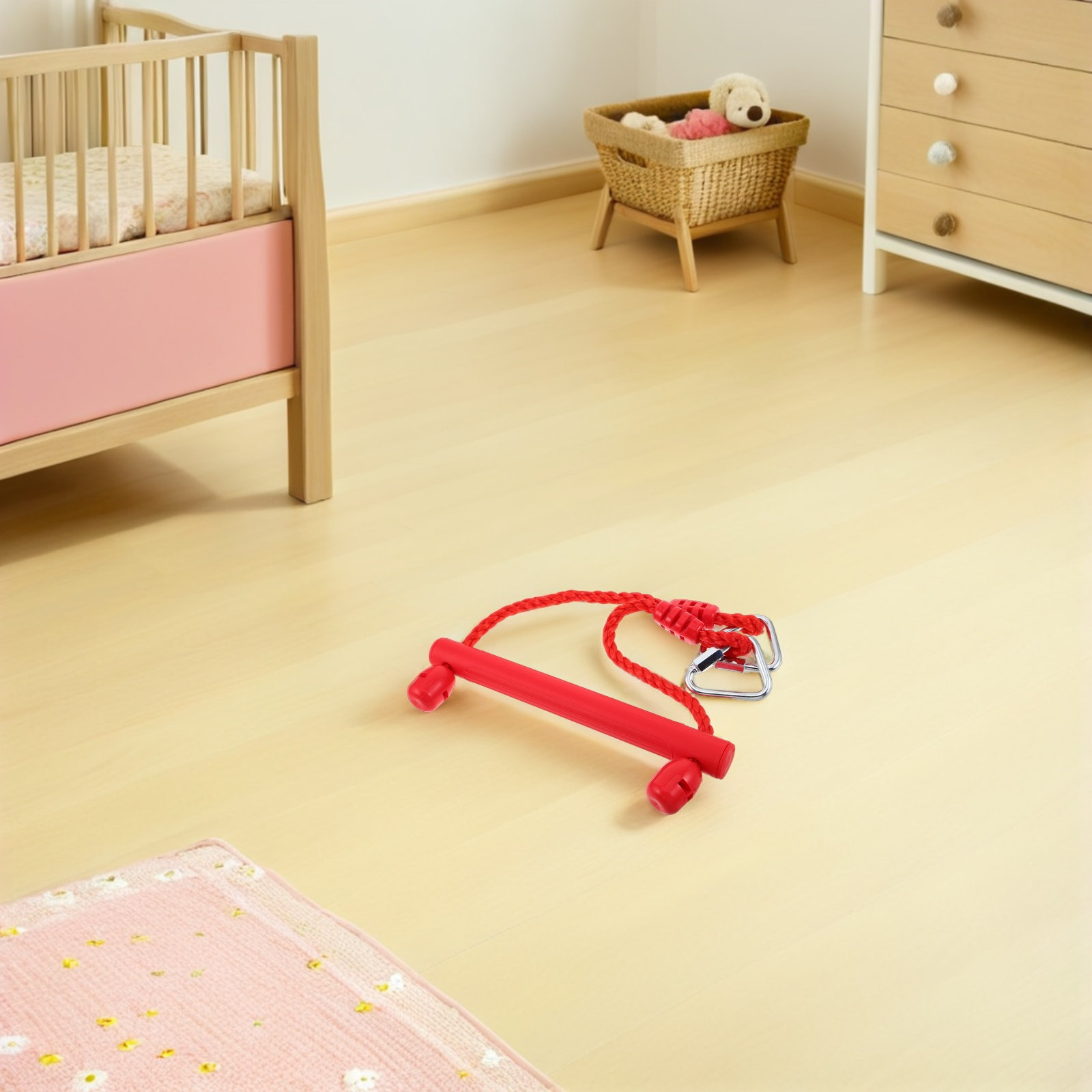Monkey Bars Merah Peralatan Pa - Kids Outdoor Swing ulasan dan harga