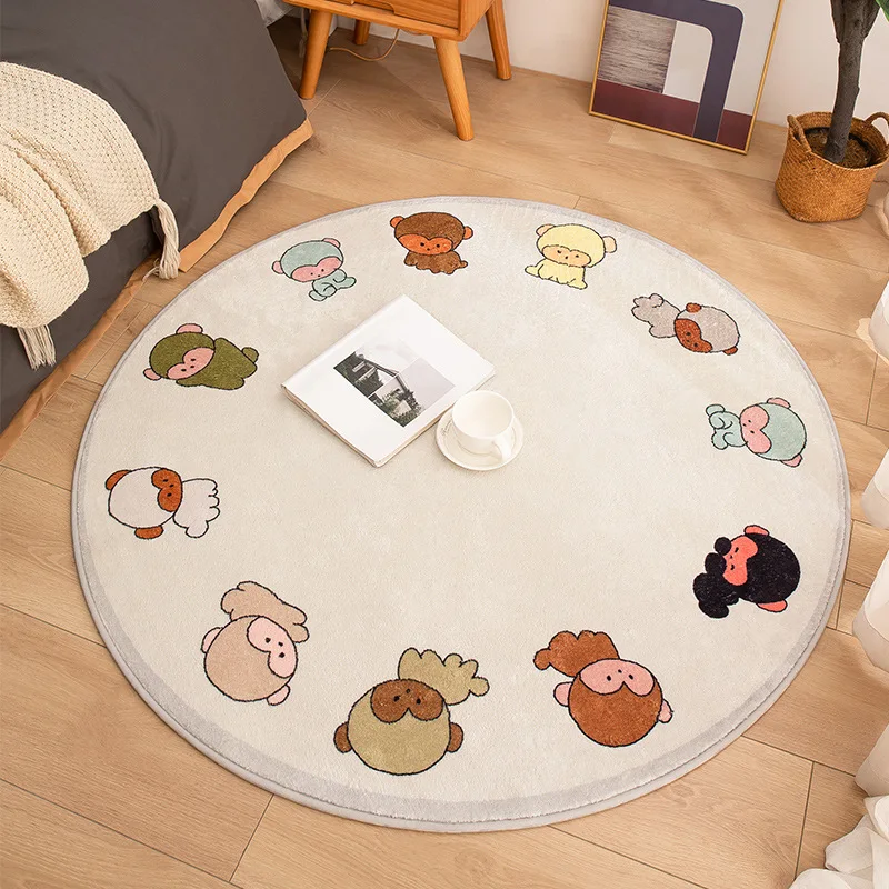 Karpet Bundar Hewan Lucu Kartu - Kids Outdoor Lounge Chair ulasan dan harga