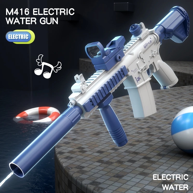 Pistol air elektrik M416 dewas - Kids Outdoor Water Toys ulasan dan harga