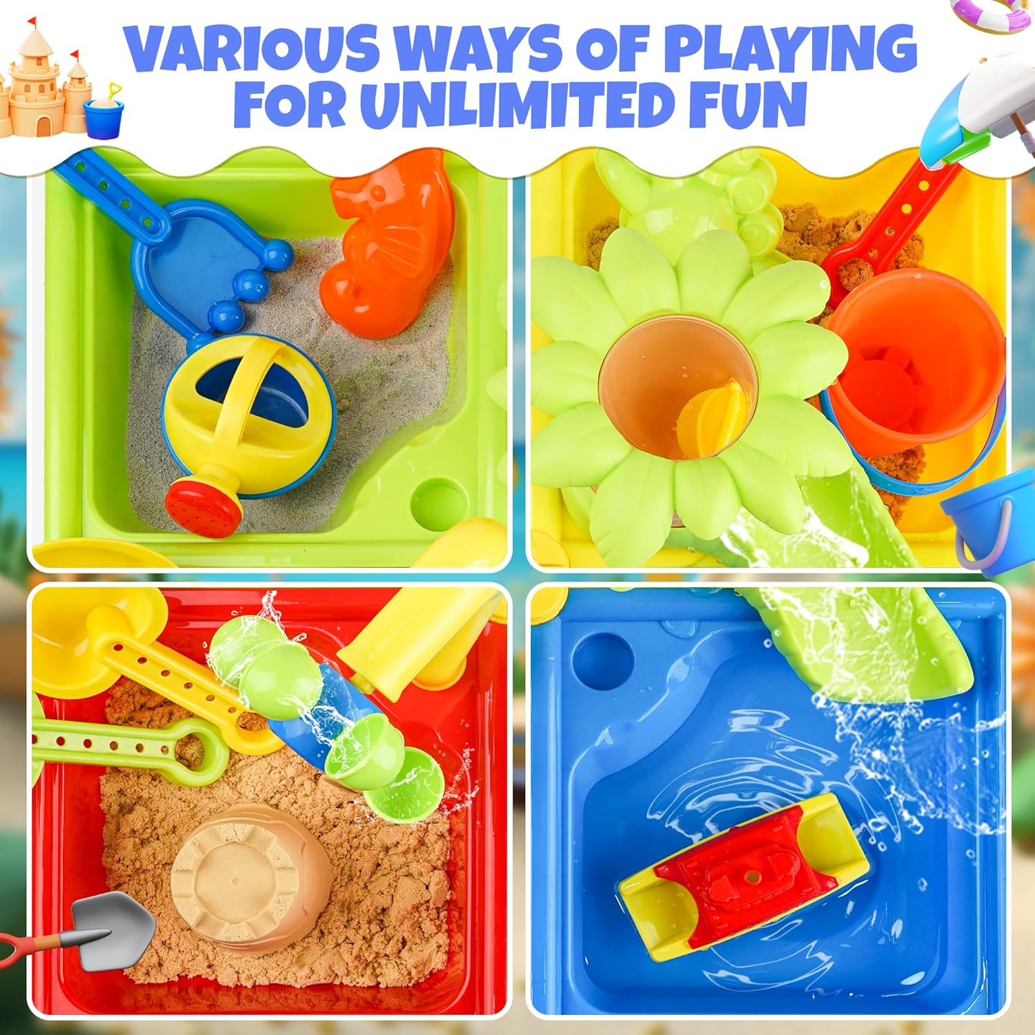 25 Buah Meja Air Musim Panas u - Kids Outdoor Water Toys ulasan dan harga