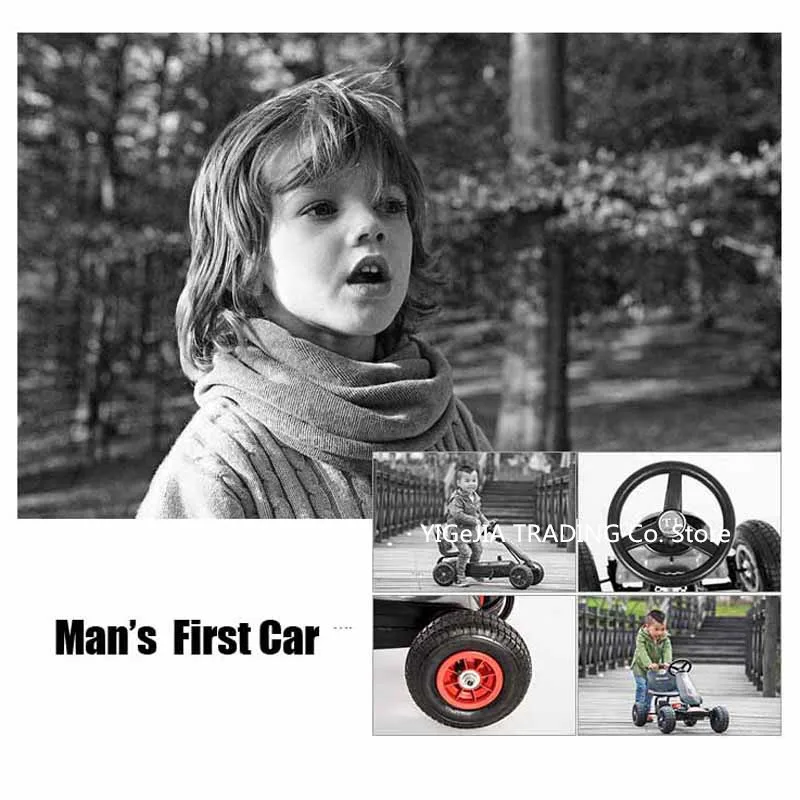 Go Kart Pedal Anak dengan Roda - Go Kart Pedal Kids ulasan dan harga
