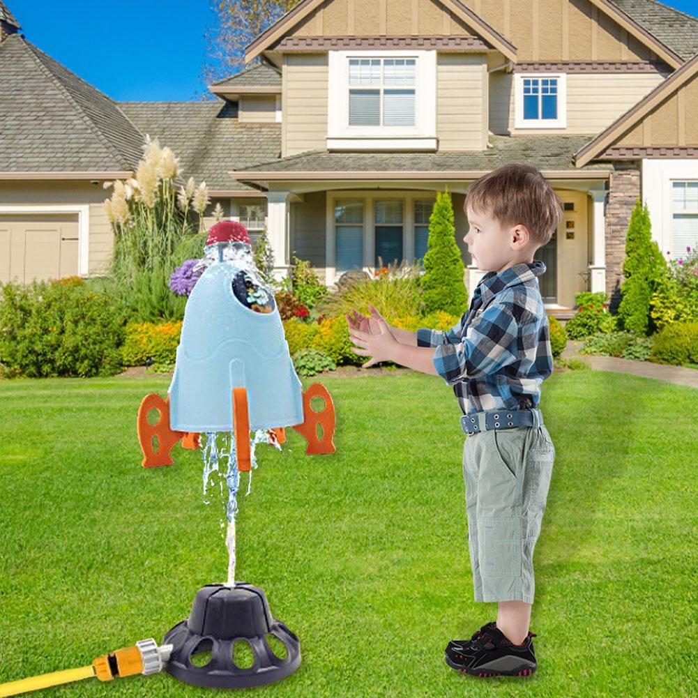 Mainan Peluncur Roket Penyiram - Kids Outdoor Water Toys ulasan dan harga