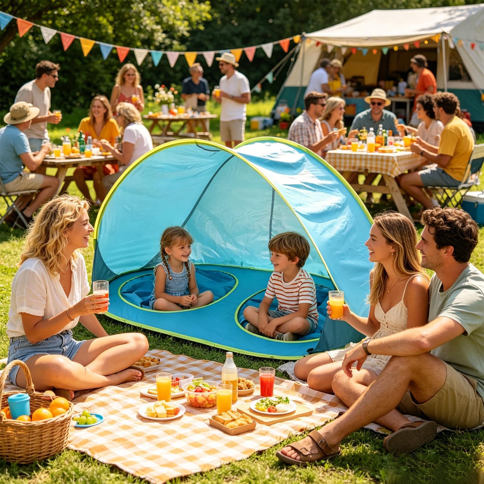 Tenda Pantai Anak Perlindungan - Outdoor Kids In An Indoor World ulasan dan harga