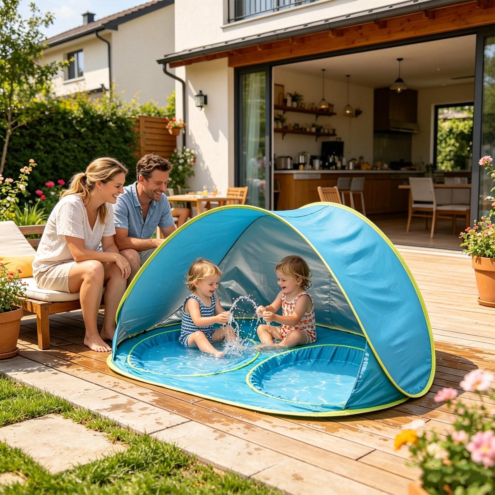 Tenda Pantai Anak Perlindungan - Outdoor Kids In An Indoor World ulasan dan harga