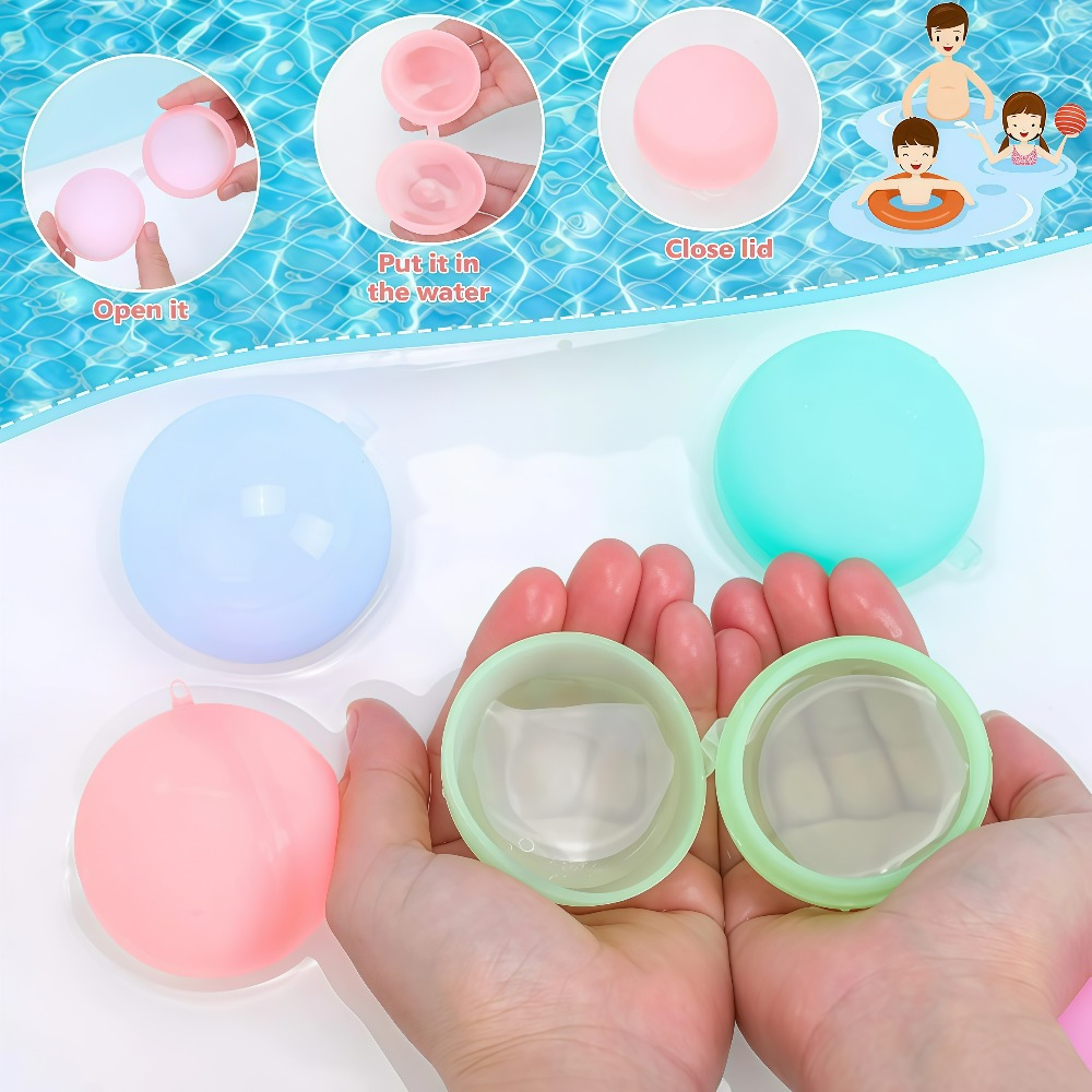 12/20/24/40 Buah Balon Air Dap - Kids Outdoor Water Toys ulasan dan harga