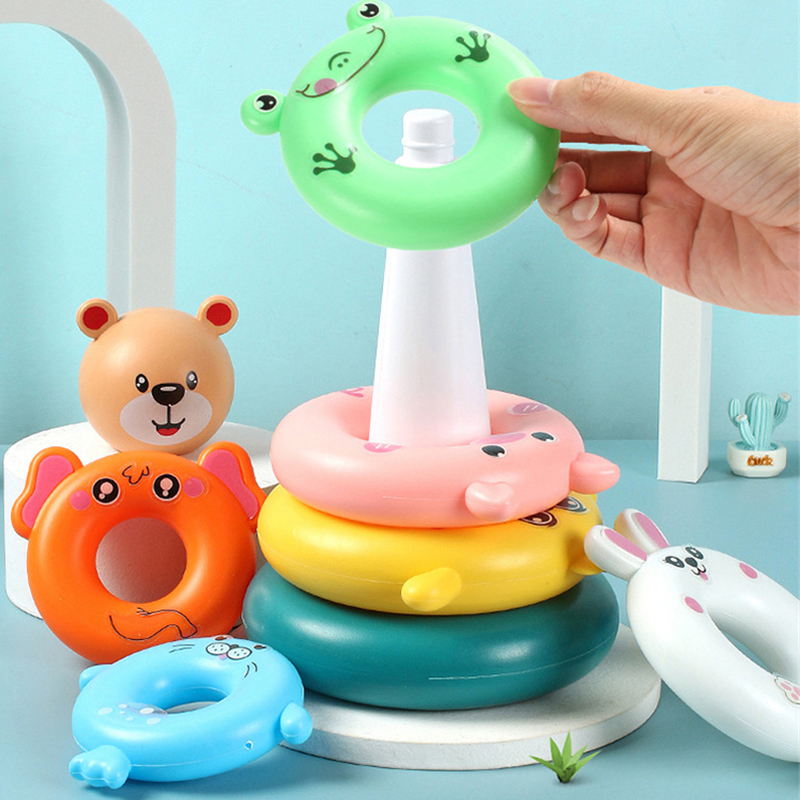 Pelangi cincin Susun menara mo - Kids Outdoor Water Toys ulasan dan harga