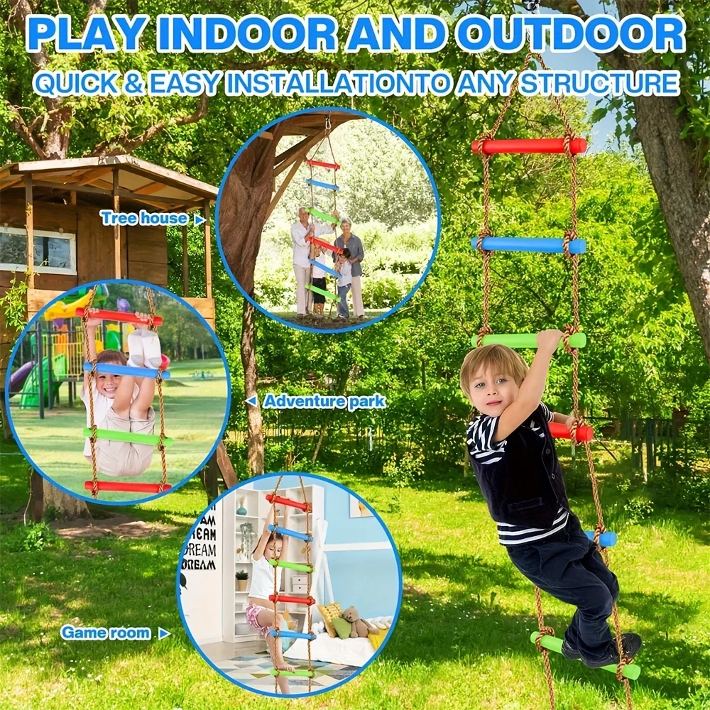 1 Buah Ayunan Tangga Panjat An - Kids Outdoor Swing ulasan dan harga