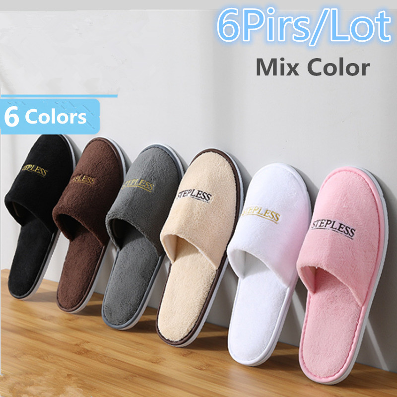 6 Pasang/Lot Sandal Musim Ding - Kids Indoor Outdoor Slippers ulasan dan harga
