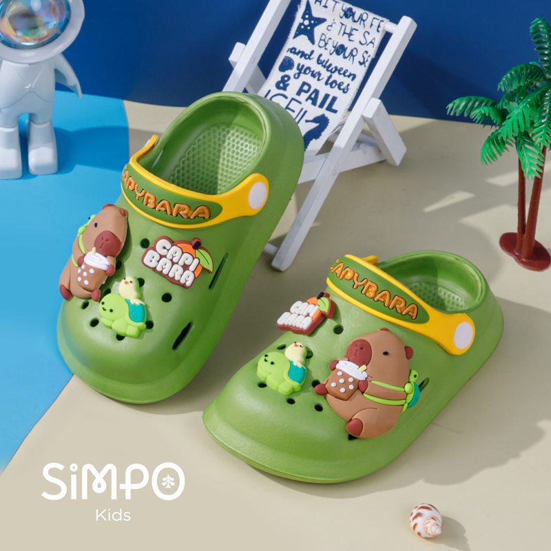 Sepatu Bakiak Taman Anak-anak  - Kids Indoor Outdoor Slippers ulasan dan harga
