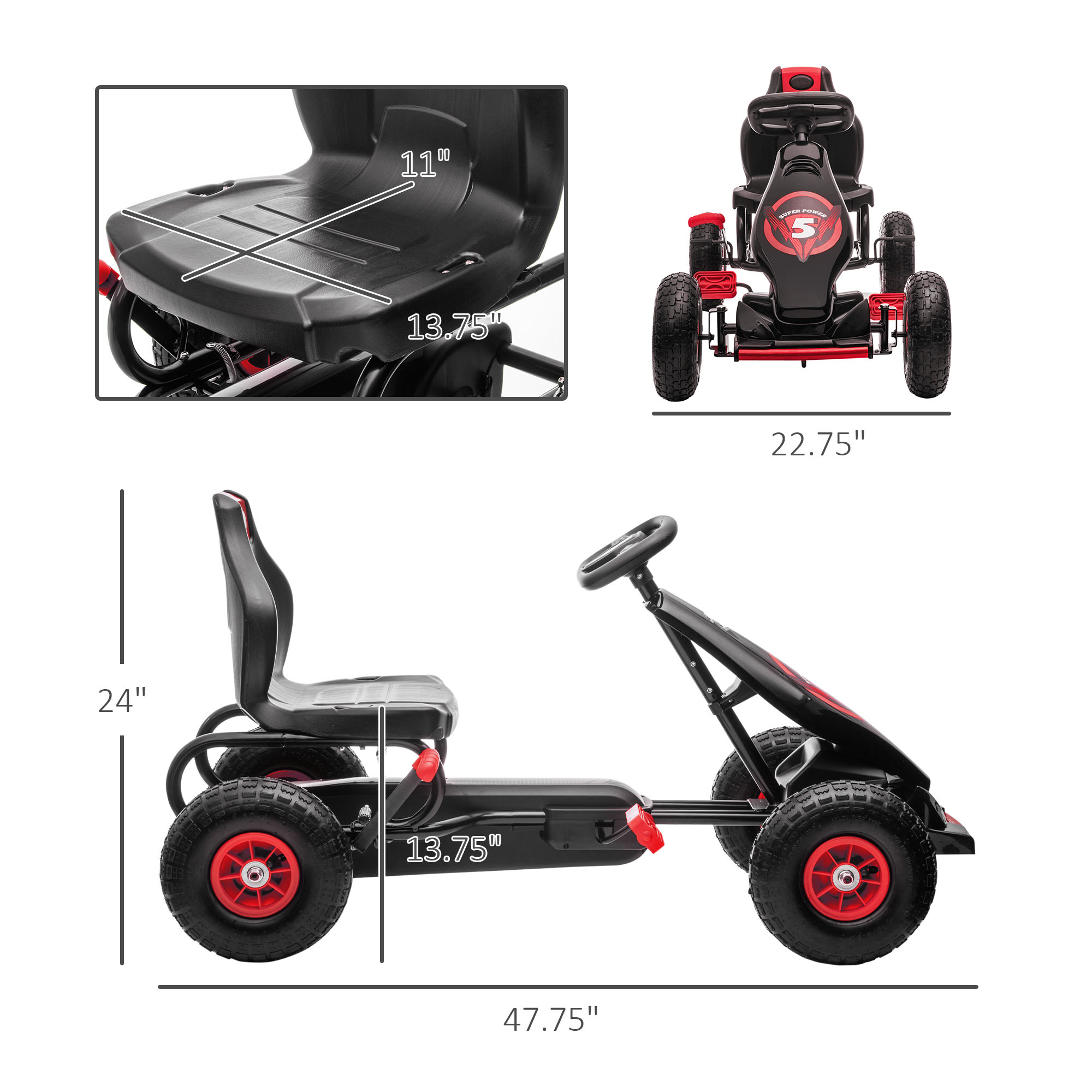 Mainan Go Kart Pedal untuk Ana - Go Kart Pedal Kids ulasan dan harga