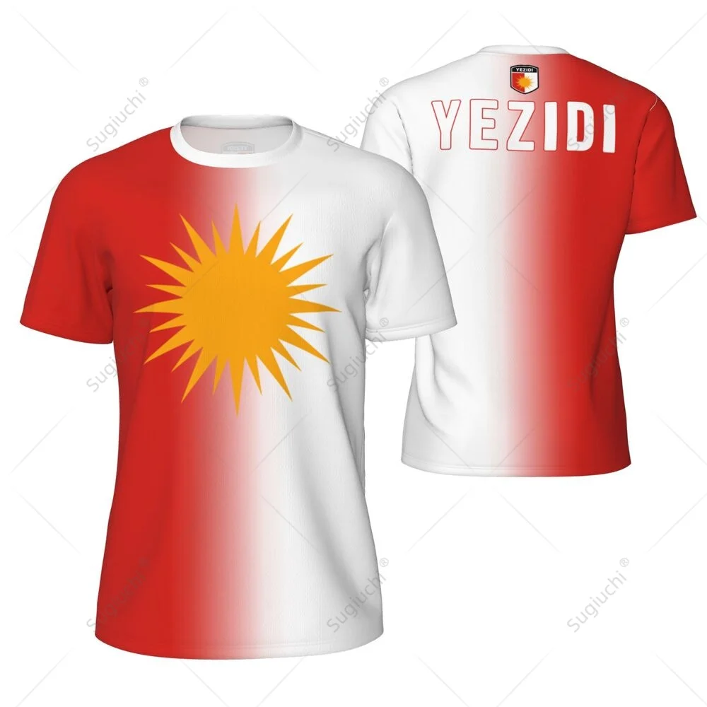 YEZIDI Flag 3D Print Kaus Pria - Kids Outdoor Fort ulasan dan harga