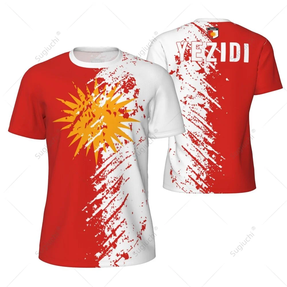 YEZIDI Flag 3D Print Kaus Pria - Kids Outdoor Fort ulasan dan harga