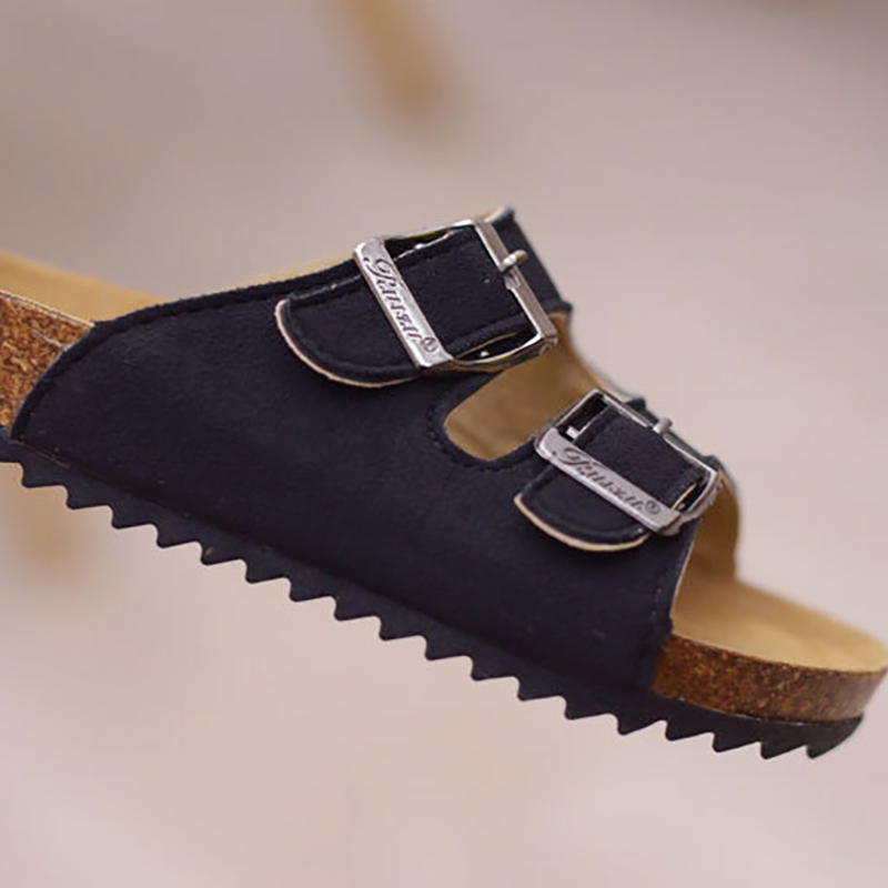 Anak-anak Cork Sandal Fashion  - Kids Indoor Outdoor Slippers ulasan dan harga