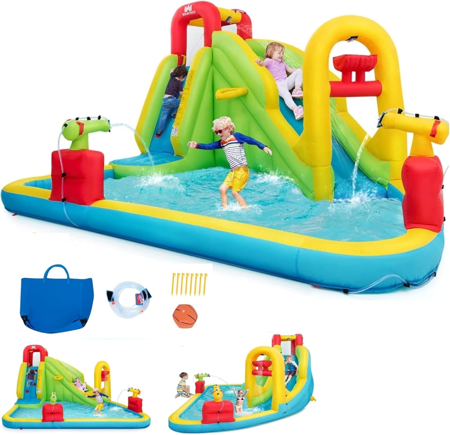 Taman Bermain Air Tiup Mega un - Kids Outdoor Water ulasan dan harga