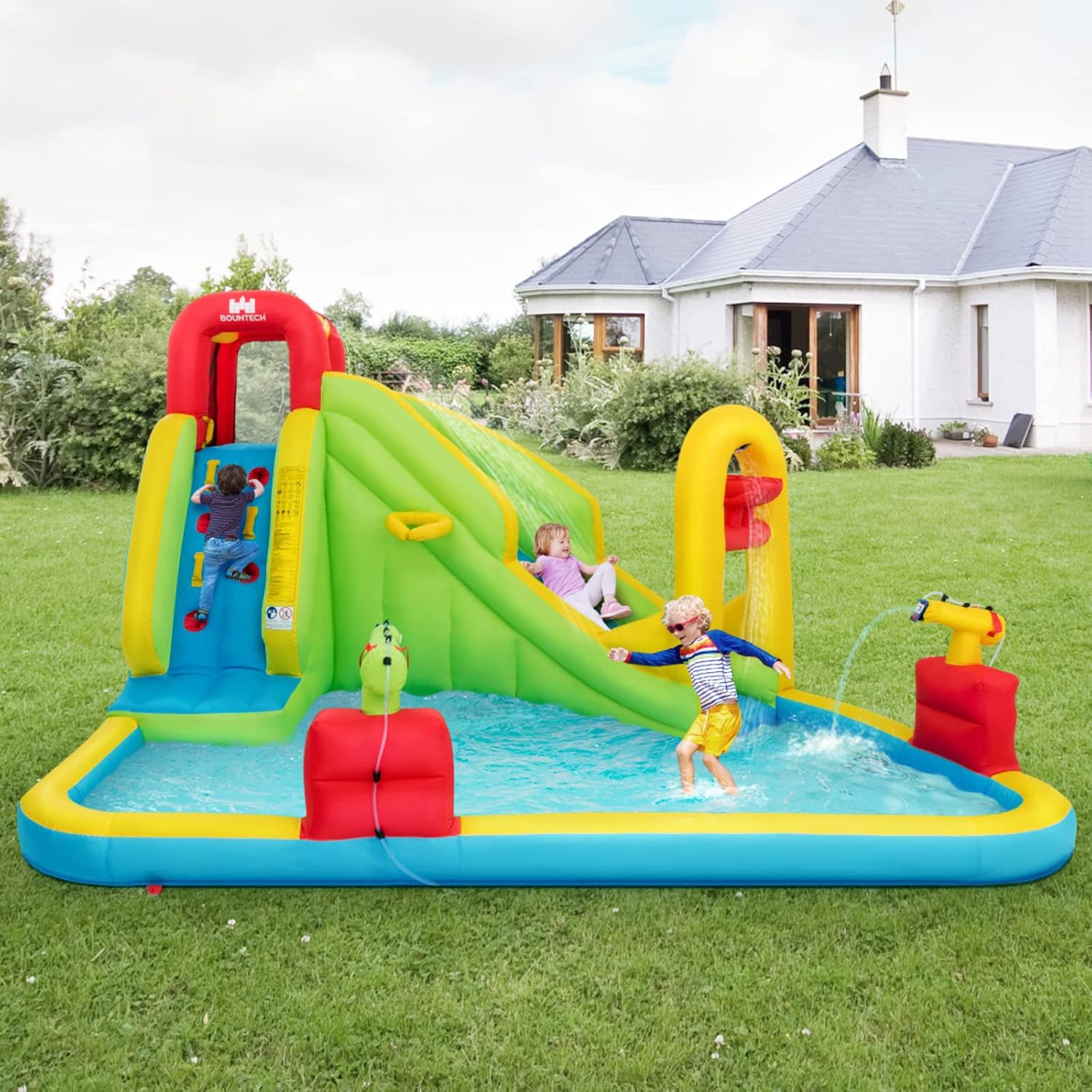Taman Bermain Air Tiup Mega un - Kids Outdoor Water ulasan dan harga