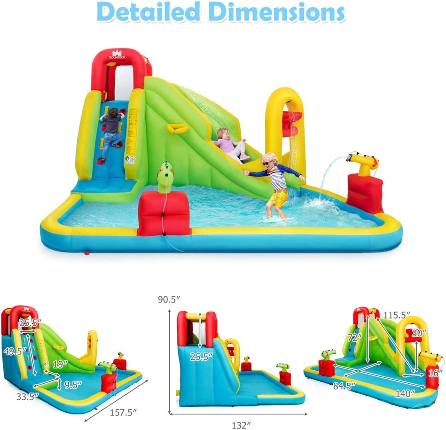 Taman Bermain Air Tiup Mega un - Kids Outdoor Water ulasan dan harga