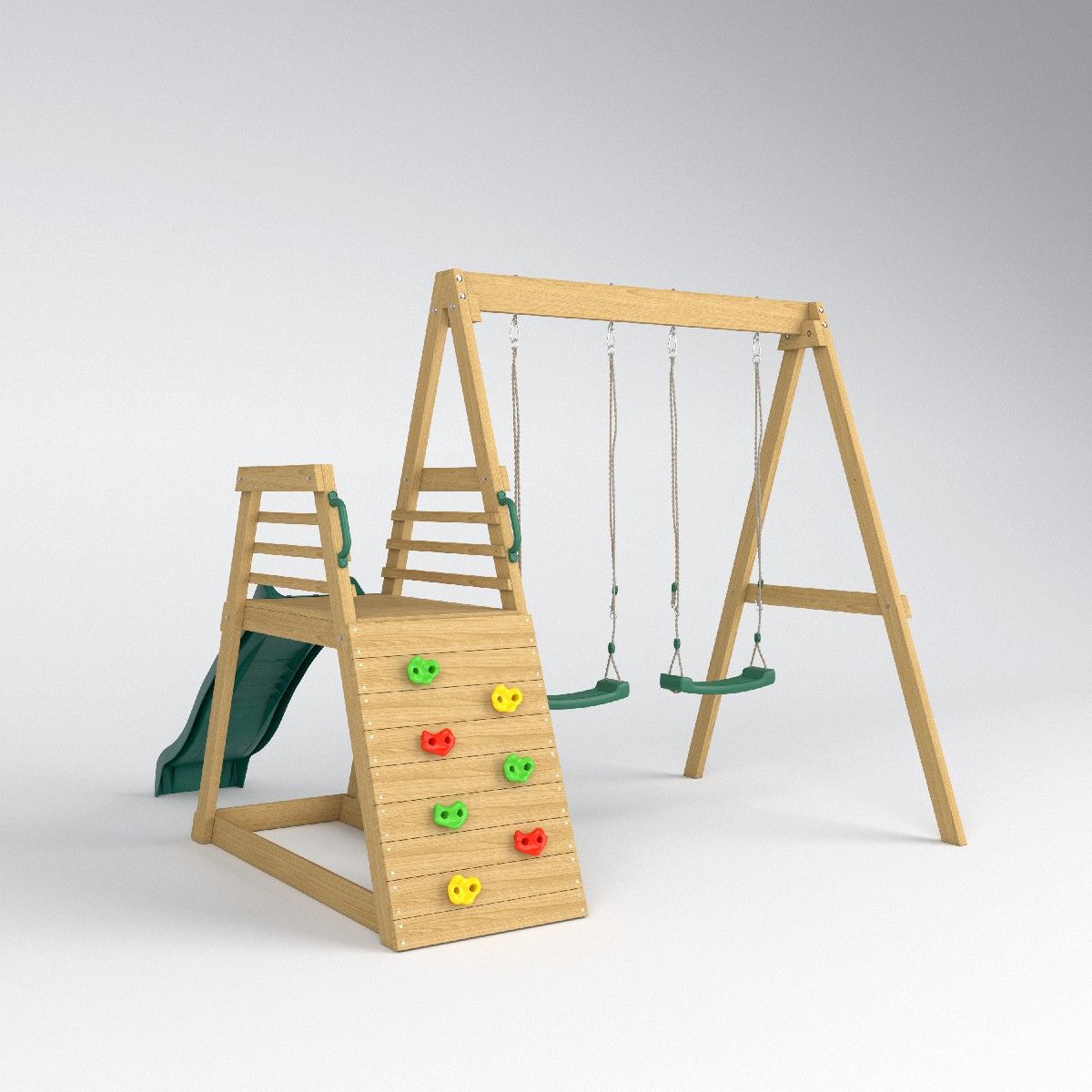 2026 Jungle Gym Slide Swing Ga - Kids Outdoor Swing ulasan dan harga