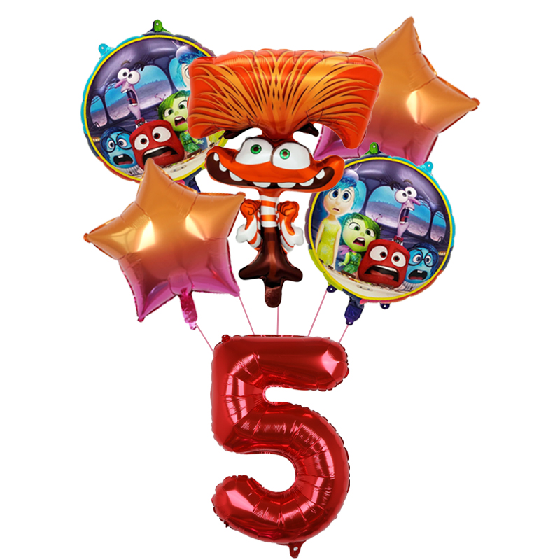 6 Buah Set Balon Inside Out2 B - Outdoor Kids In An Indoor World ulasan dan harga