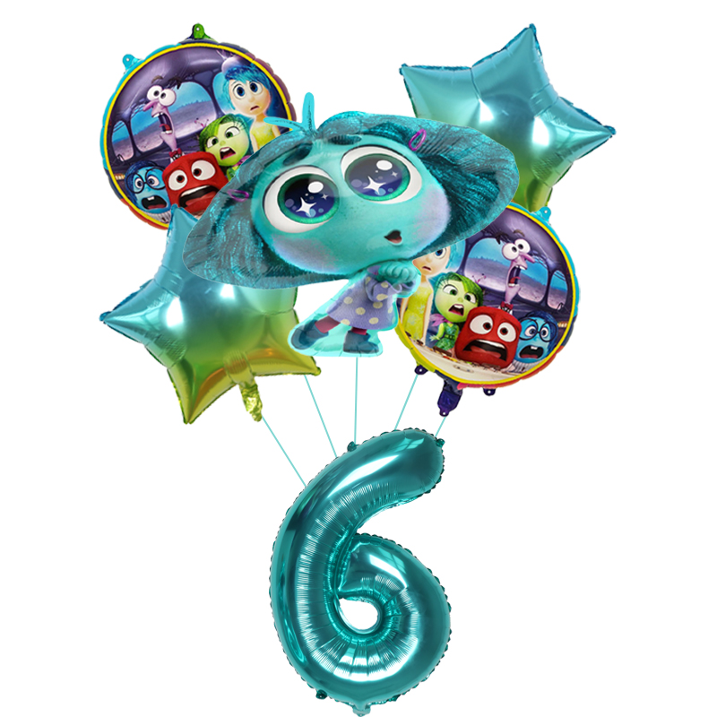 6 Buah Set Balon Inside Out2 B - Outdoor Kids In An Indoor World ulasan dan harga