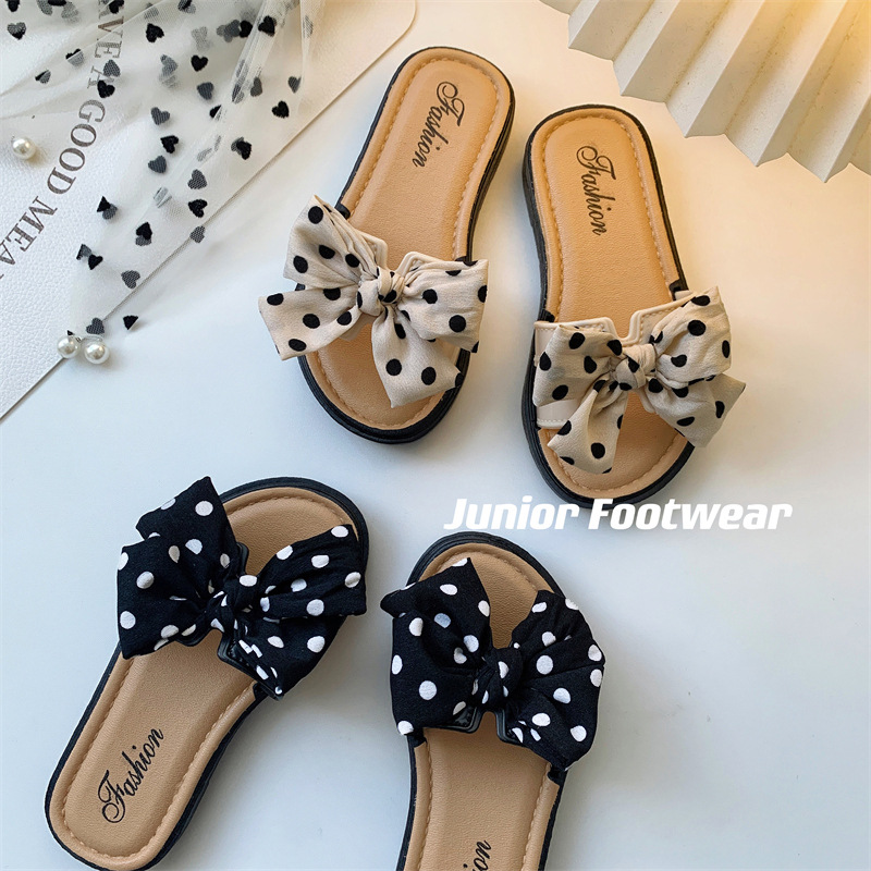 Sandal Anak Motif Pita, Sol Le - Kids Indoor Outdoor Slippers ulasan dan harga
