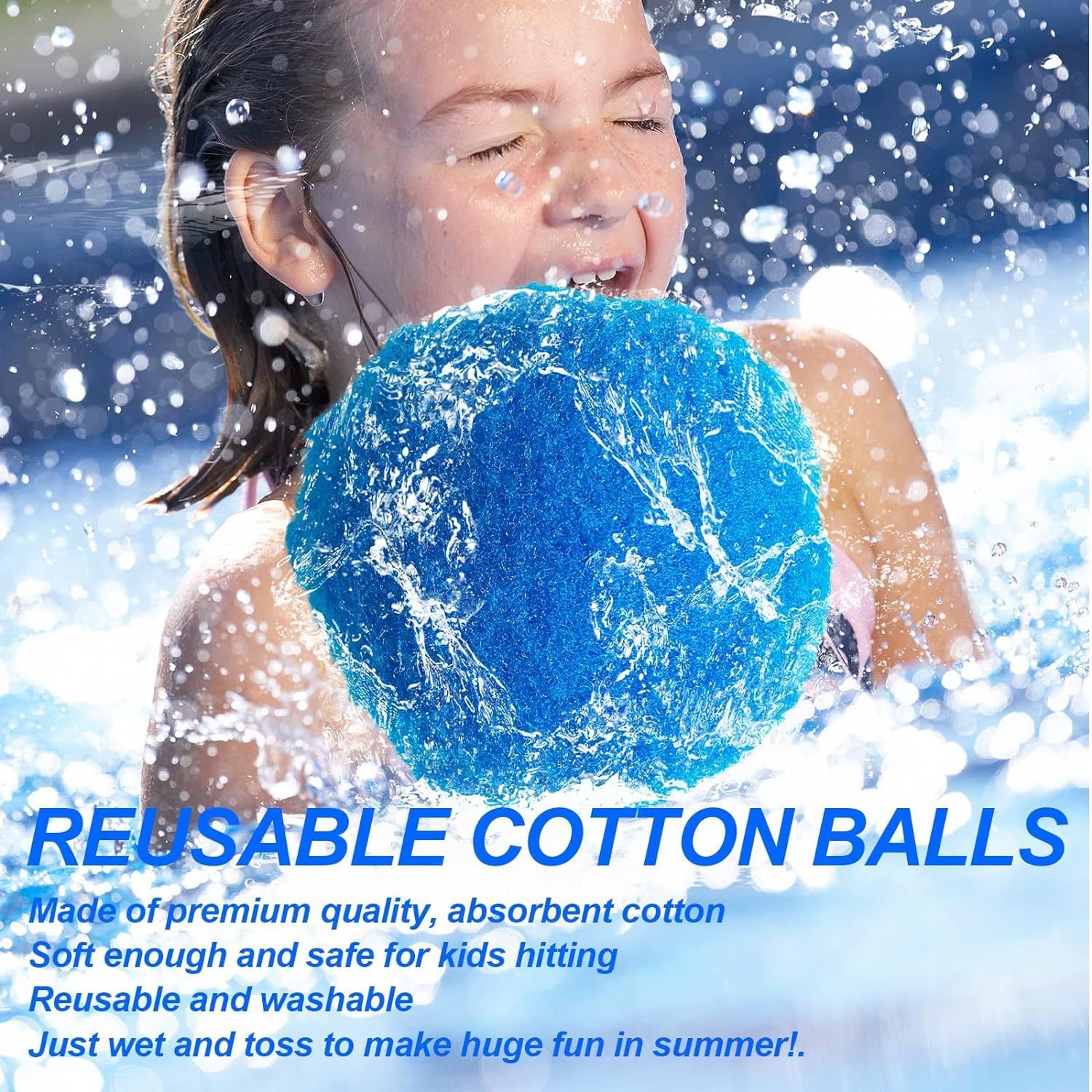 12/30/60 Buah Balon Air Katun  - Kids Outdoor Water Toys ulasan dan harga