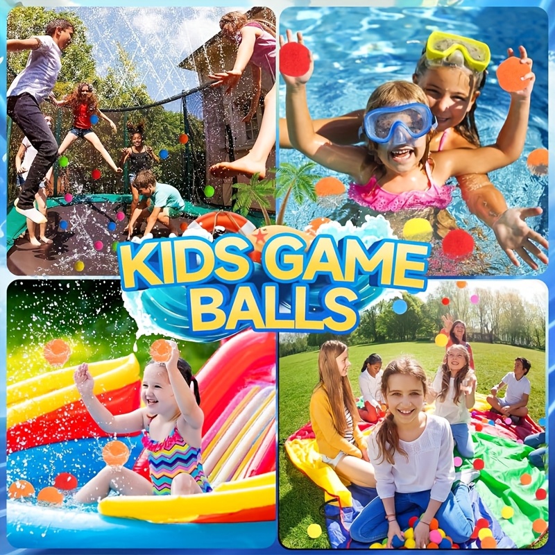 12/30/60 Buah Balon Air Katun  - Kids Outdoor Water Toys ulasan dan harga