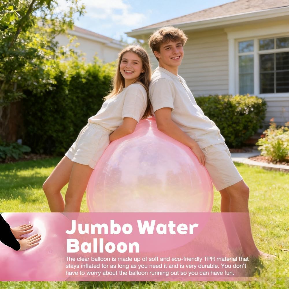 Balon Gelembung Raksasa 70CM:  - Kids Outdoor Easter Gifts ulasan dan harga
